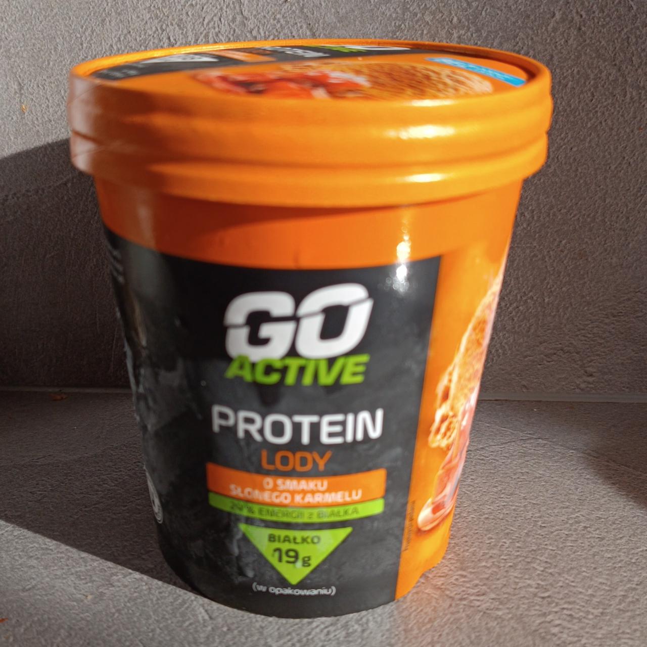 Fotografie - Protein lody o smaku słonego karmelu Go Active