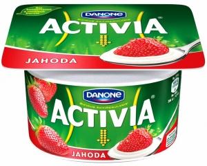 Fotografie - Activia jogurt jahoda Danone