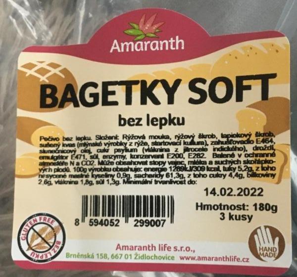 Fotografie - Bagetky Soft bez lepku Amaranth