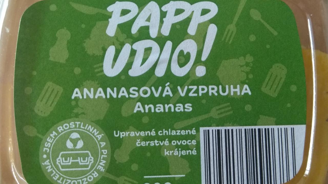 Fotografie - Ananasová vzpruha Papp Udio!