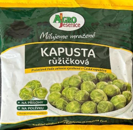 Fotografie - mražená růžičková kapusta Mochov