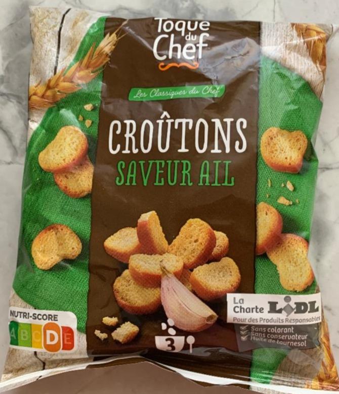 Fotografie - Croûtons Saveur Ail Toque du Chef