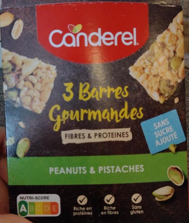 Fotografie - Barre Gourmande Peanuts & Pistaches Canderel