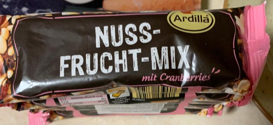 Fotografie - Nuss-frucht-mix mit Cranberries Ardilla