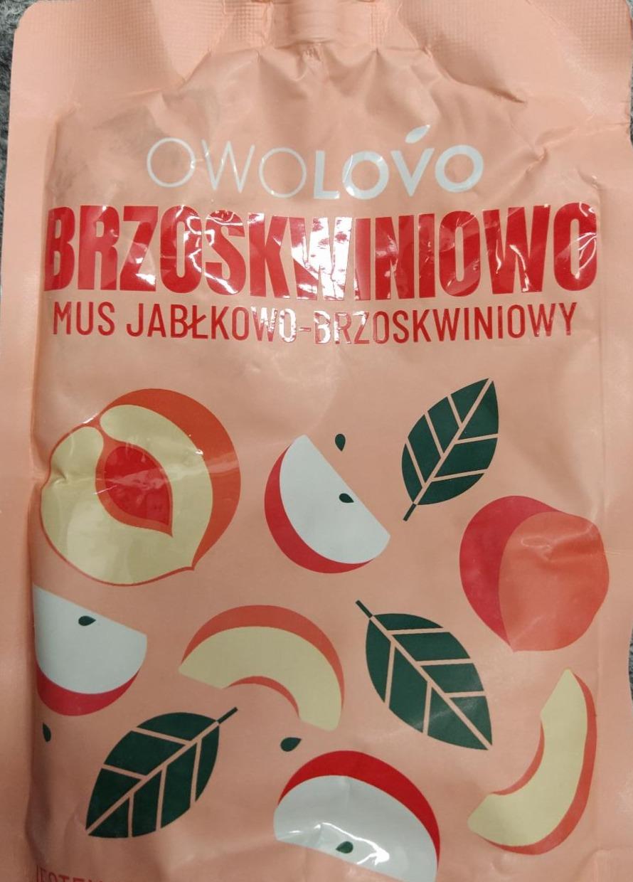 Fotografie - Brzoskwiniowo Mus jabłkowo-brzoskwiniowy Owolovo