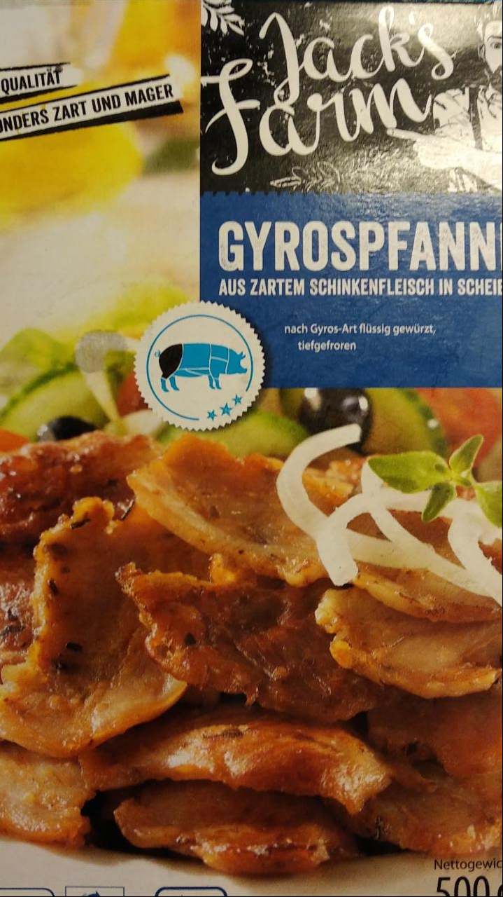 Fotografie - Gyrospfanne Jack Farm ALDI