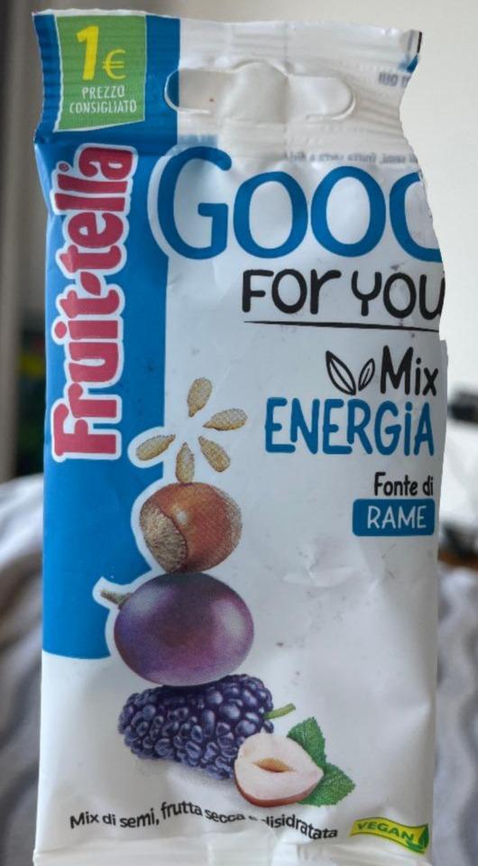 Fotografie - Good for you mix energia fonte di rame Fruittella