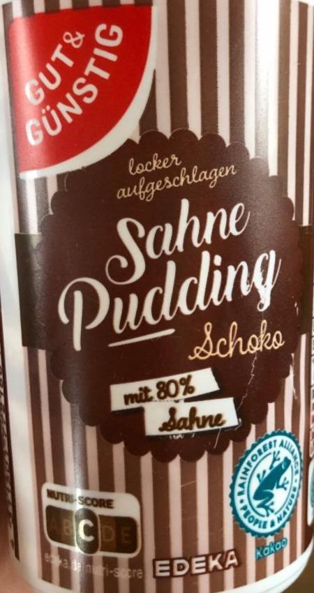 Fotografie - Sahne Pudding Schoko Gut&Günstig