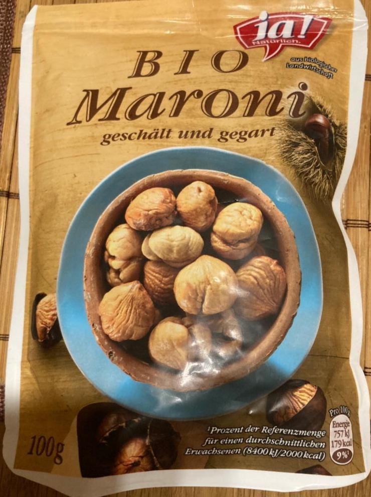 Fotografie - Bio-Maroni Ja! Natürlich.