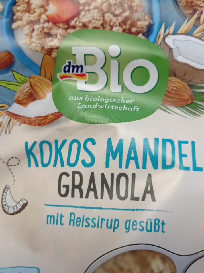 Fotografie - hranoly mandle, kokos dmBio