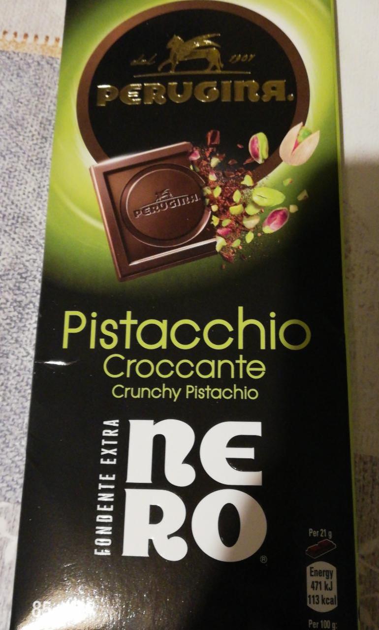 Fotografie - Fondente Extra Nero Pistacchio Croccante Perugina