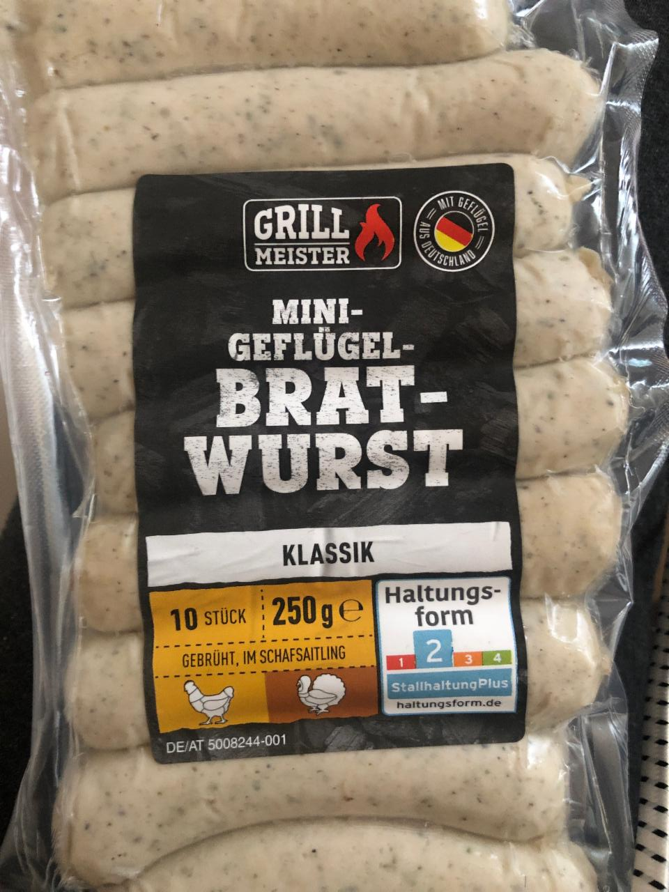 Fotografie - Mini-Geflügel Bratwurst Grill Meister