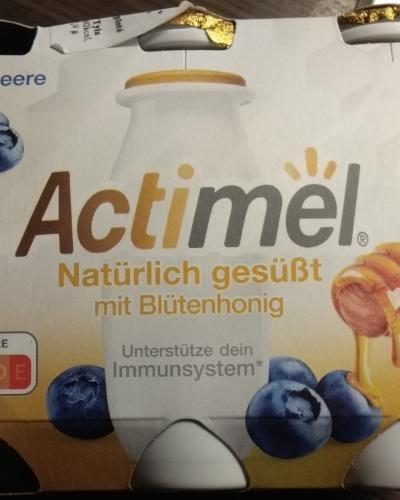 Fotografie - Immunsystem Natürlich gesüßt mit Blütenhonig Heidelbeere Actimel