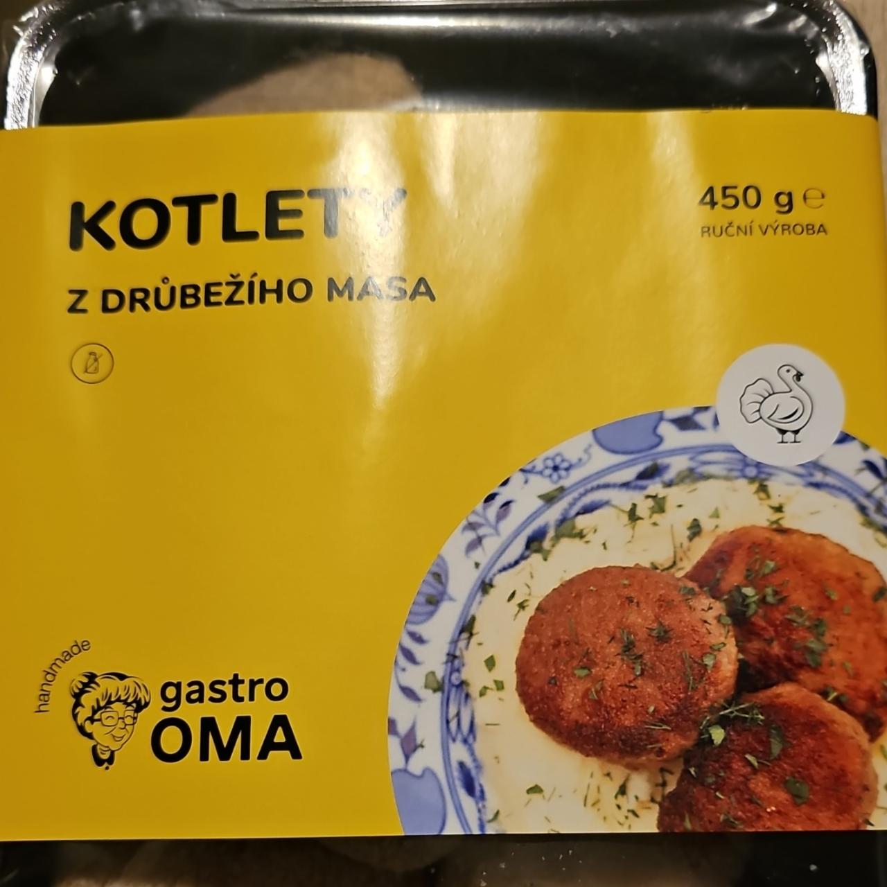 Fotografie - Kotlety z Drůbežího Masa Gastro Oma