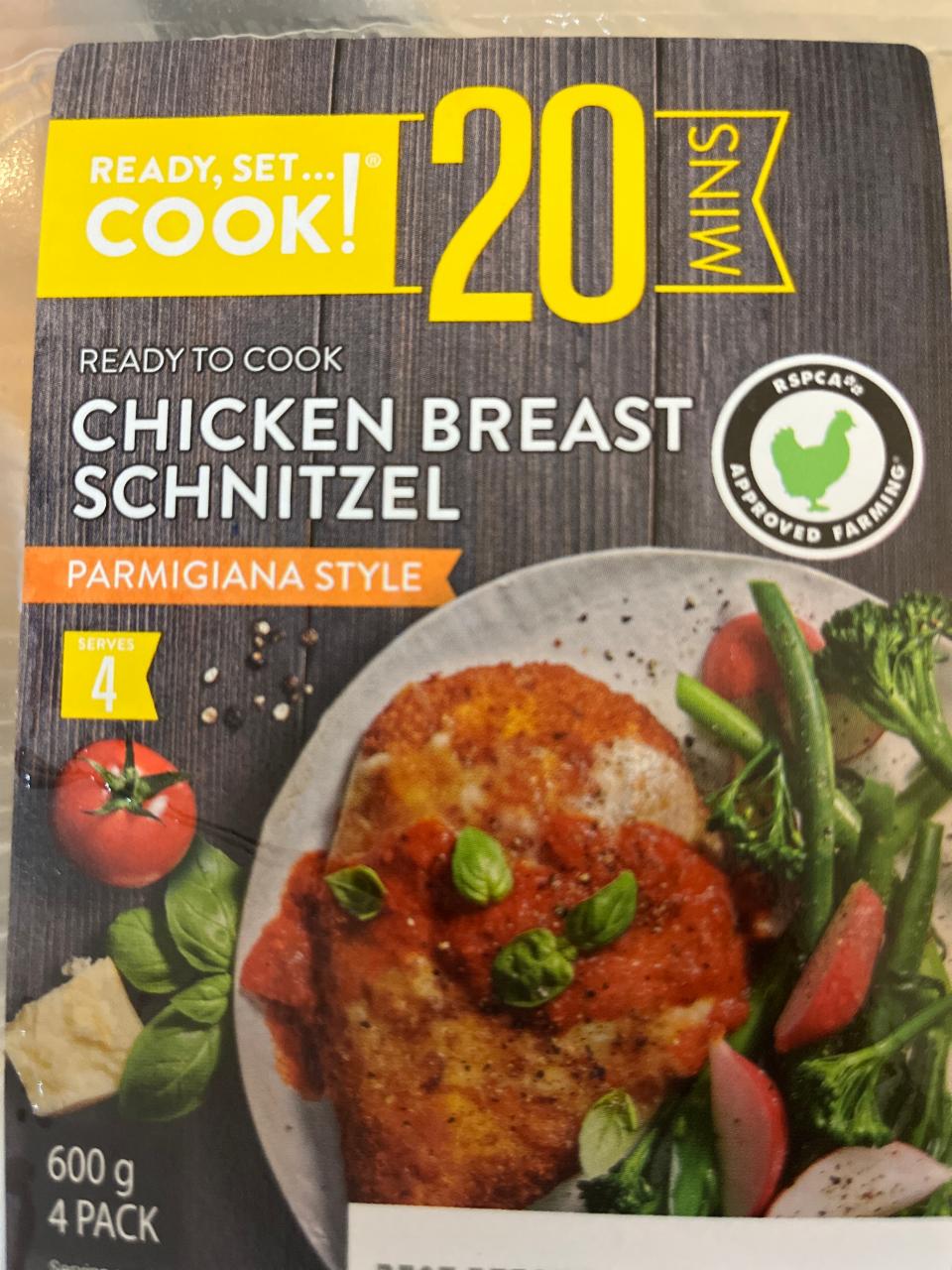 Fotografie - Chicken breast schnitzel parmigiana style Ready, set…cook!