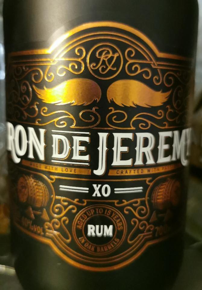 Fotografie - Rum Ron de Jeremy XO