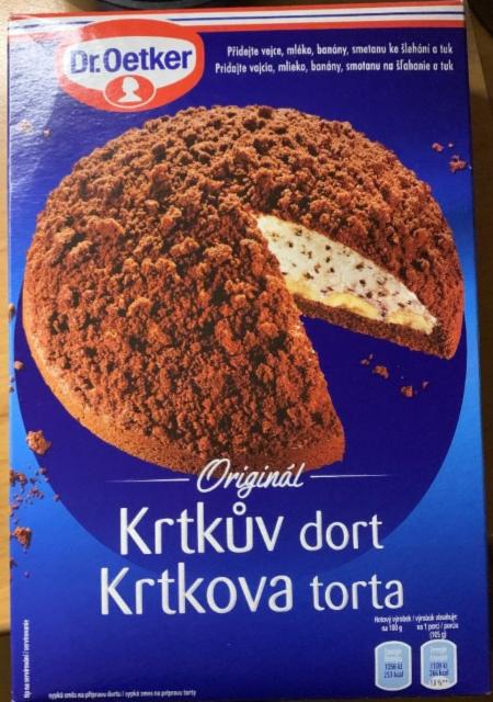 Fotografie - Krtkův dort (sypká směs) Dr.Oetker