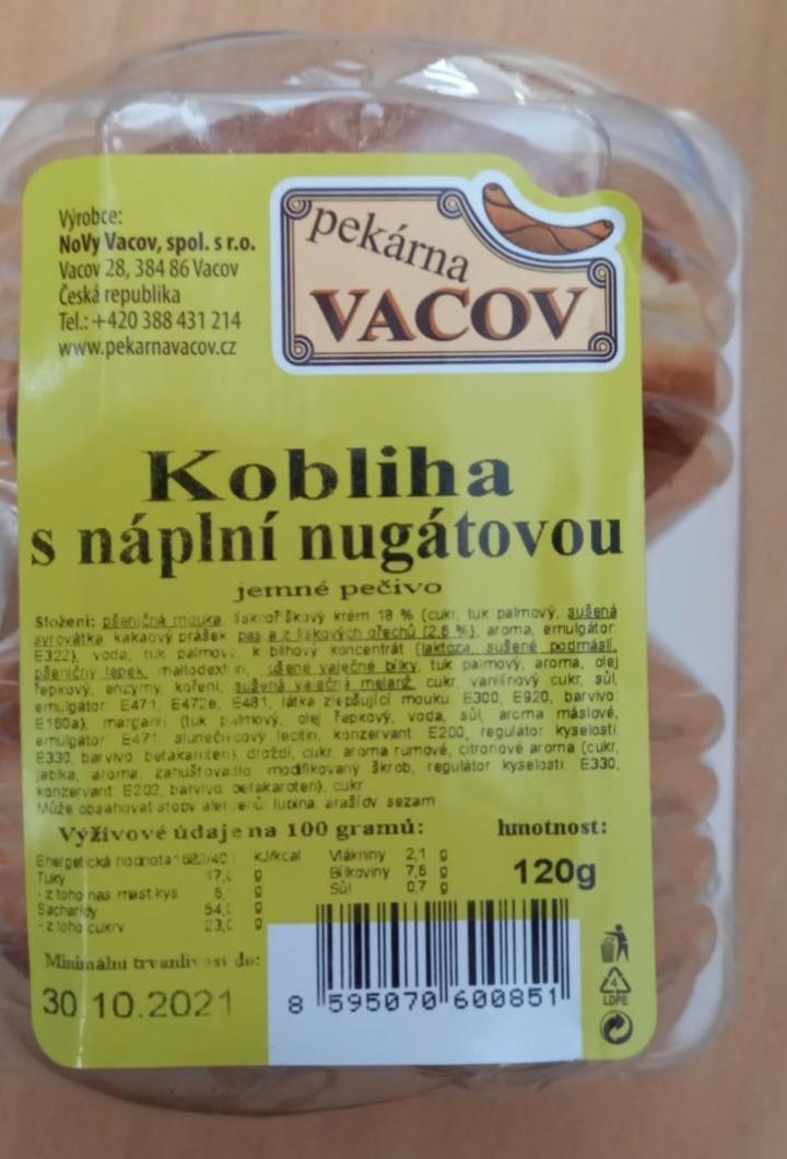 Fotografie - Kobliha s náplní nugátovou Pekárna Vacov