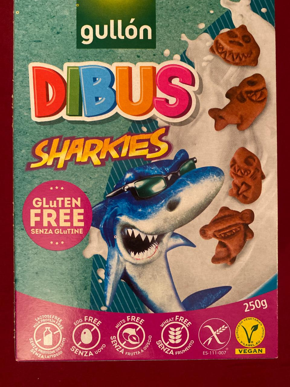 Fotografie - Dibus Sharkies sin gluten Gullón