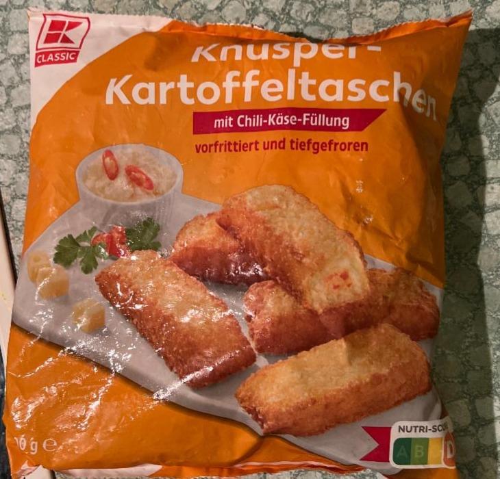 Fotografie - Knusper Kartoffeltaschen mit Chili Käse Füllung K-Classic