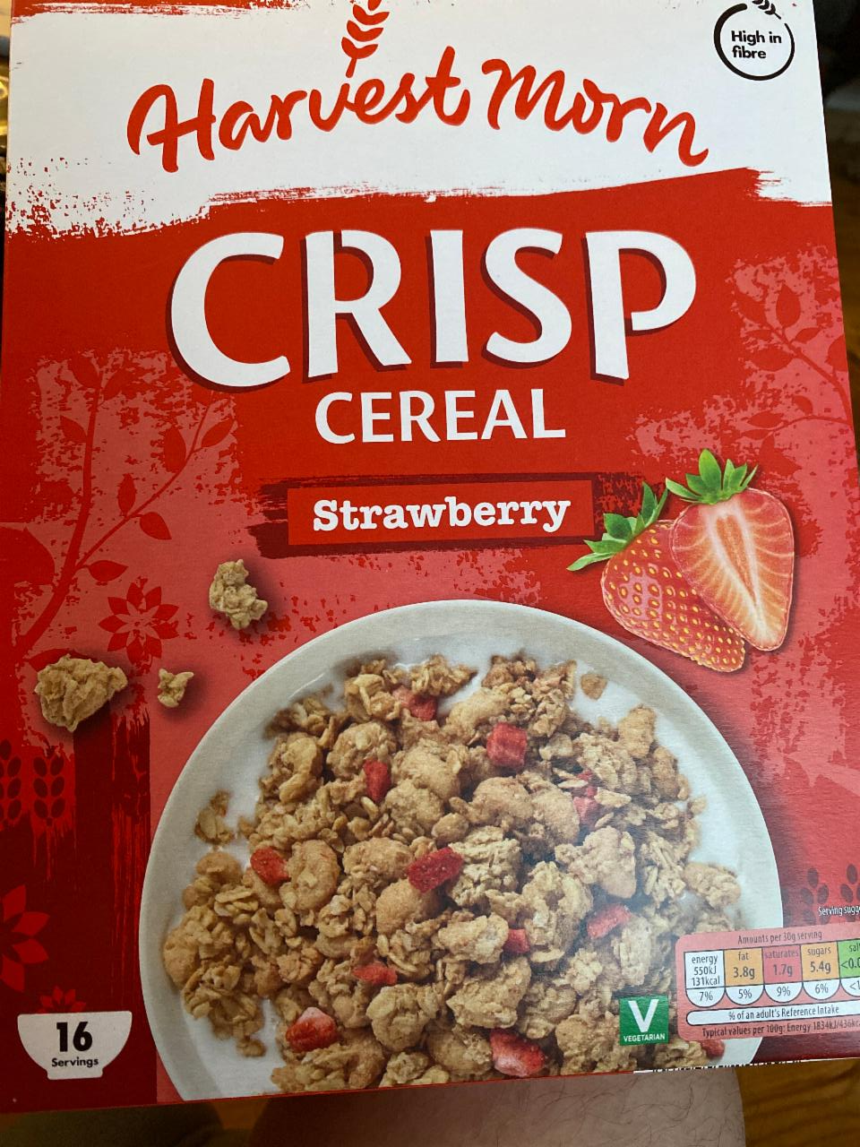 Fotografie - Harwest Moon Crisp cereal Strawberry