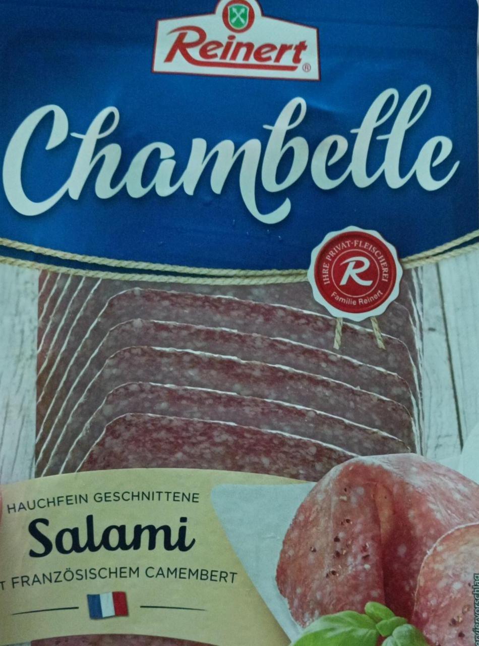 Fotografie - Chambelle Salami Reinert