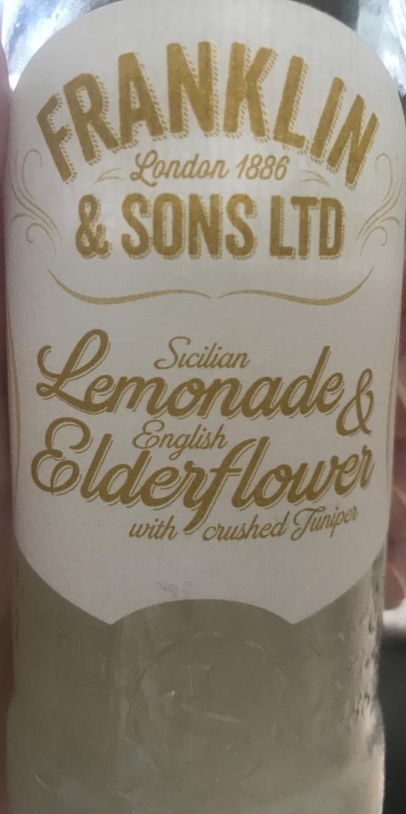 Fotografie - Franklin & Sons LTD Sicilian Lemonade & English Elderflower