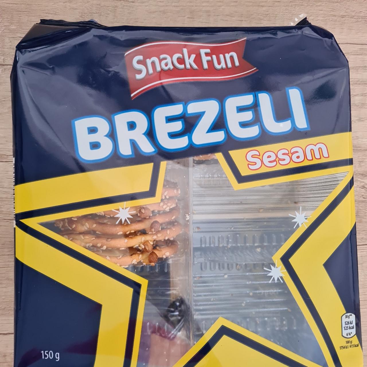 Fotografie - Precliky sezamové Snack Fun