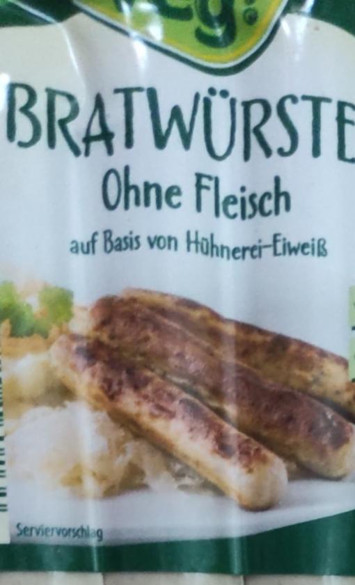 Fotografie - Bratwürstel ohne fleish Just veg!