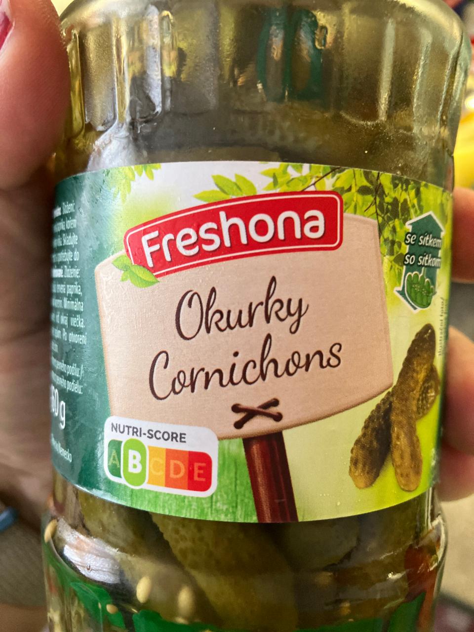 Fotografie - Freshona Pickled Cornichons