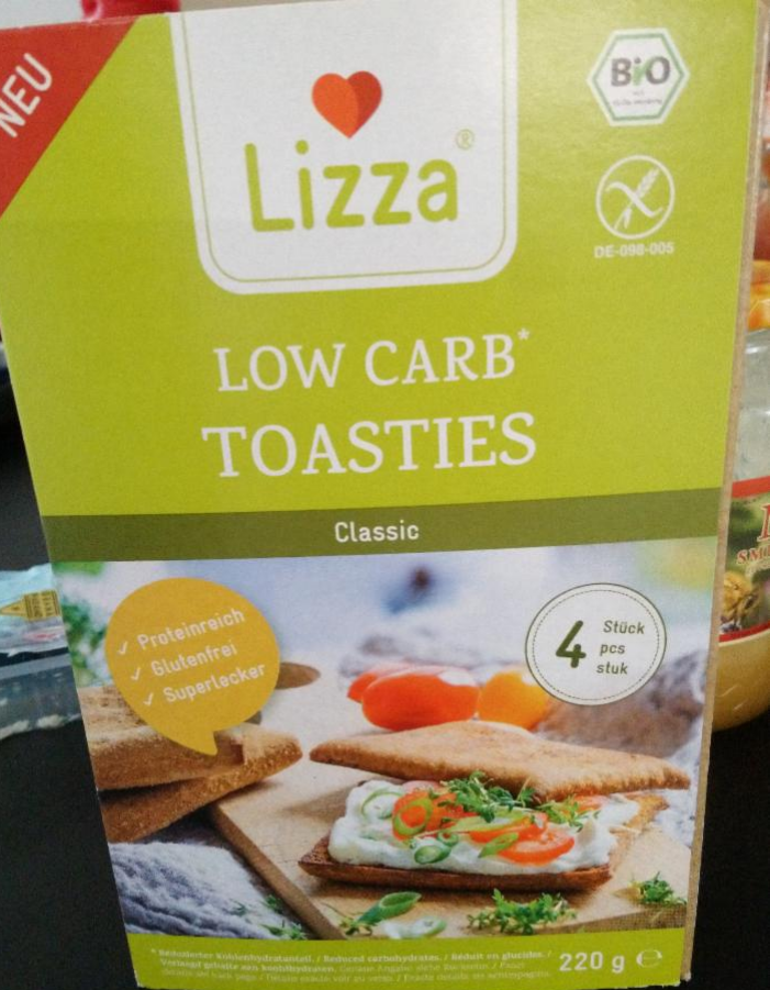 Fotografie - Lizza low carb toasties