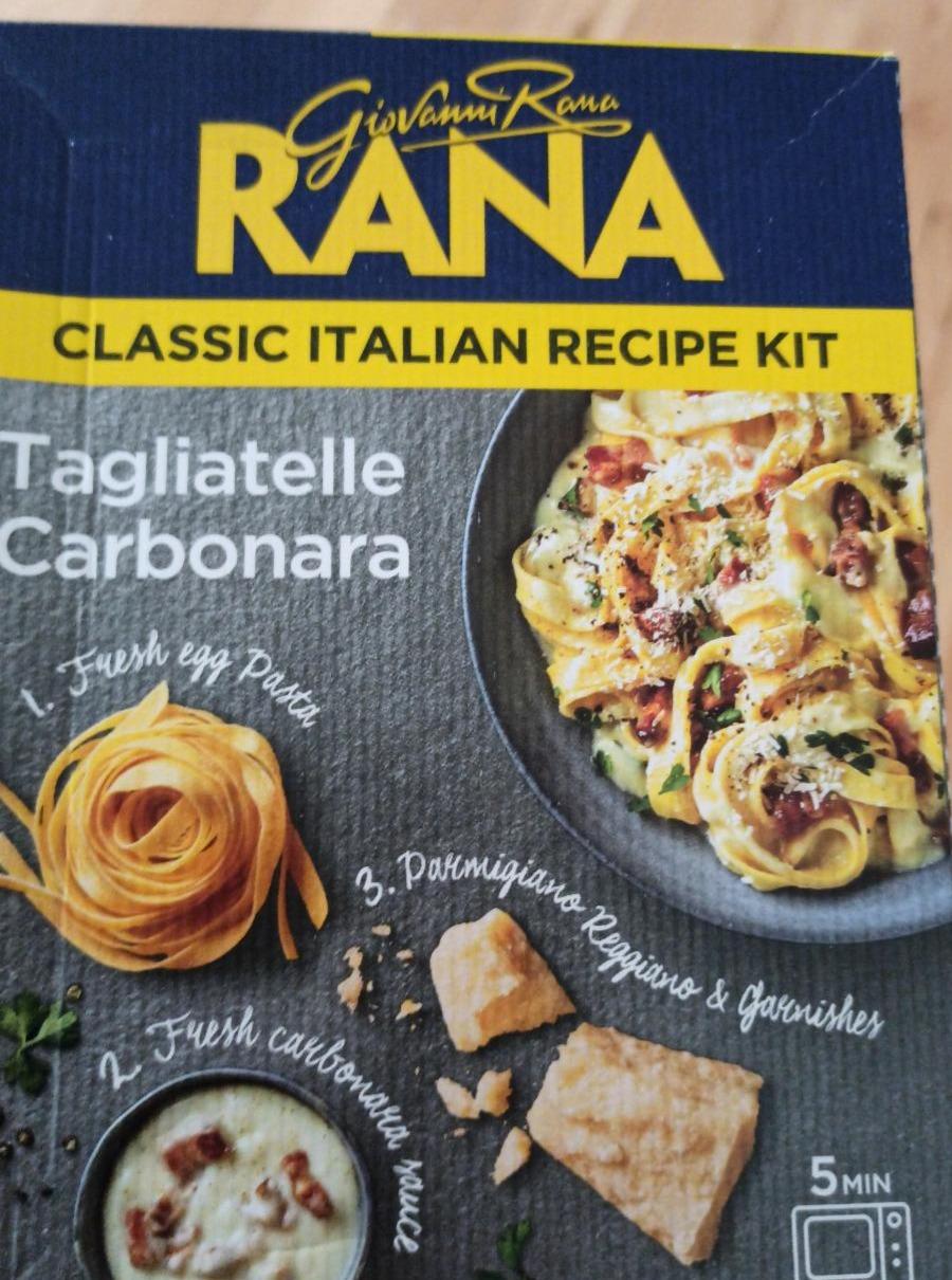 Fotografie - Tagliatelle Carbonara Giovanni Rana