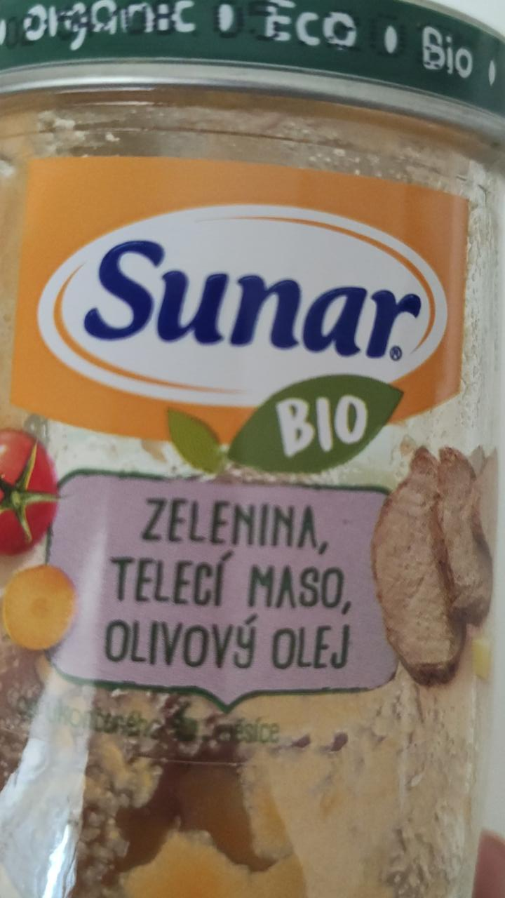 Fotografie - Bio zelenina, telecí maso, olivový olej Sunar