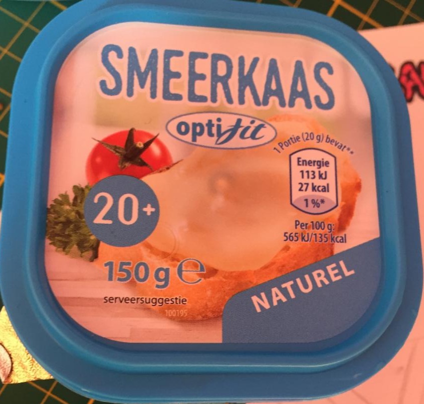 Fotografie - smeerkaas naturel 20+