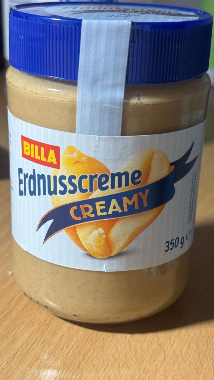 Fotografie - Erdnusscreme Creamy Billa