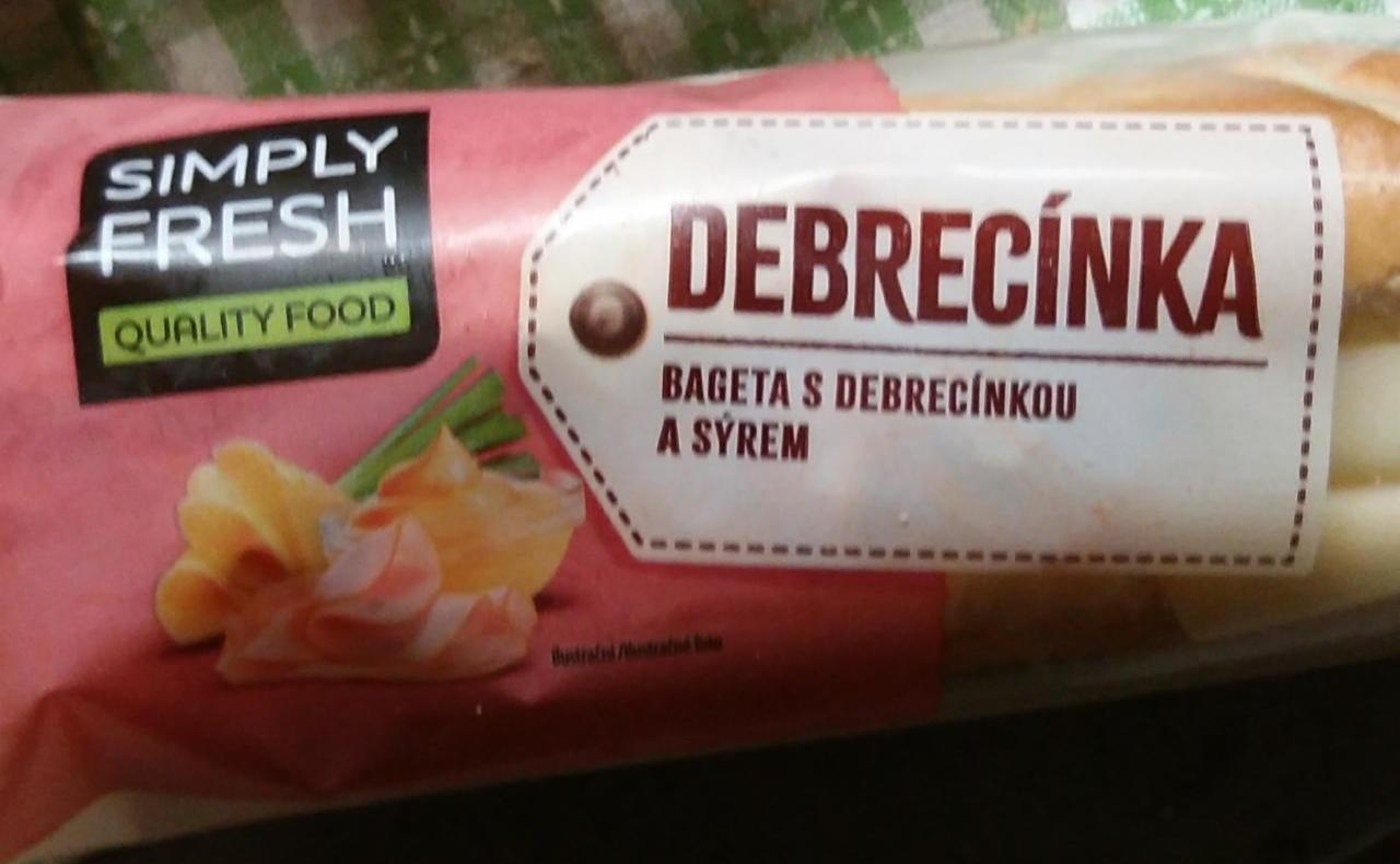 Fotografie - Debrecínka bageta s debrecínkou a sýrem Simply Fresh