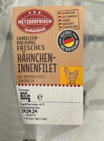 Fotografie - HÄHNCHEN INNENFILET Metzgerfrisch