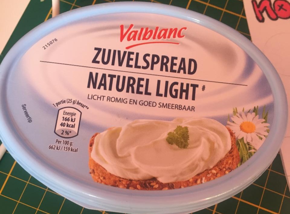 Fotografie - Zuivelspread naturel light Valblanc