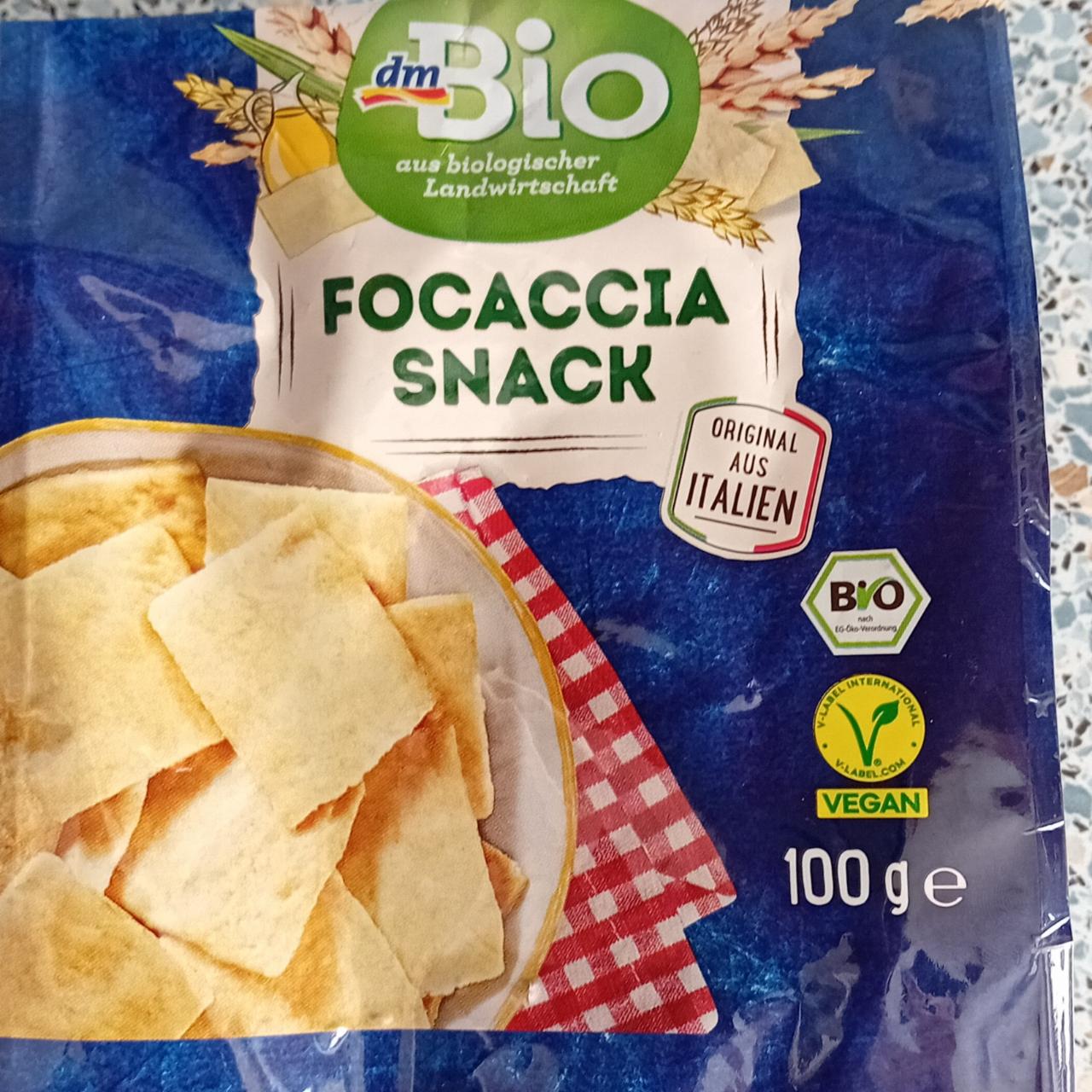 Fotografie - Focaccia snack dmBio