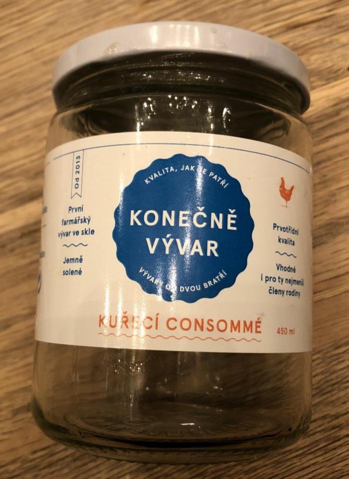 Fotografie - Kuřecí Consommé Konečně vývar