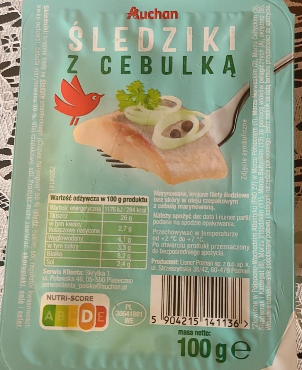 Fotografie - Śledziki z cebulką Auchan