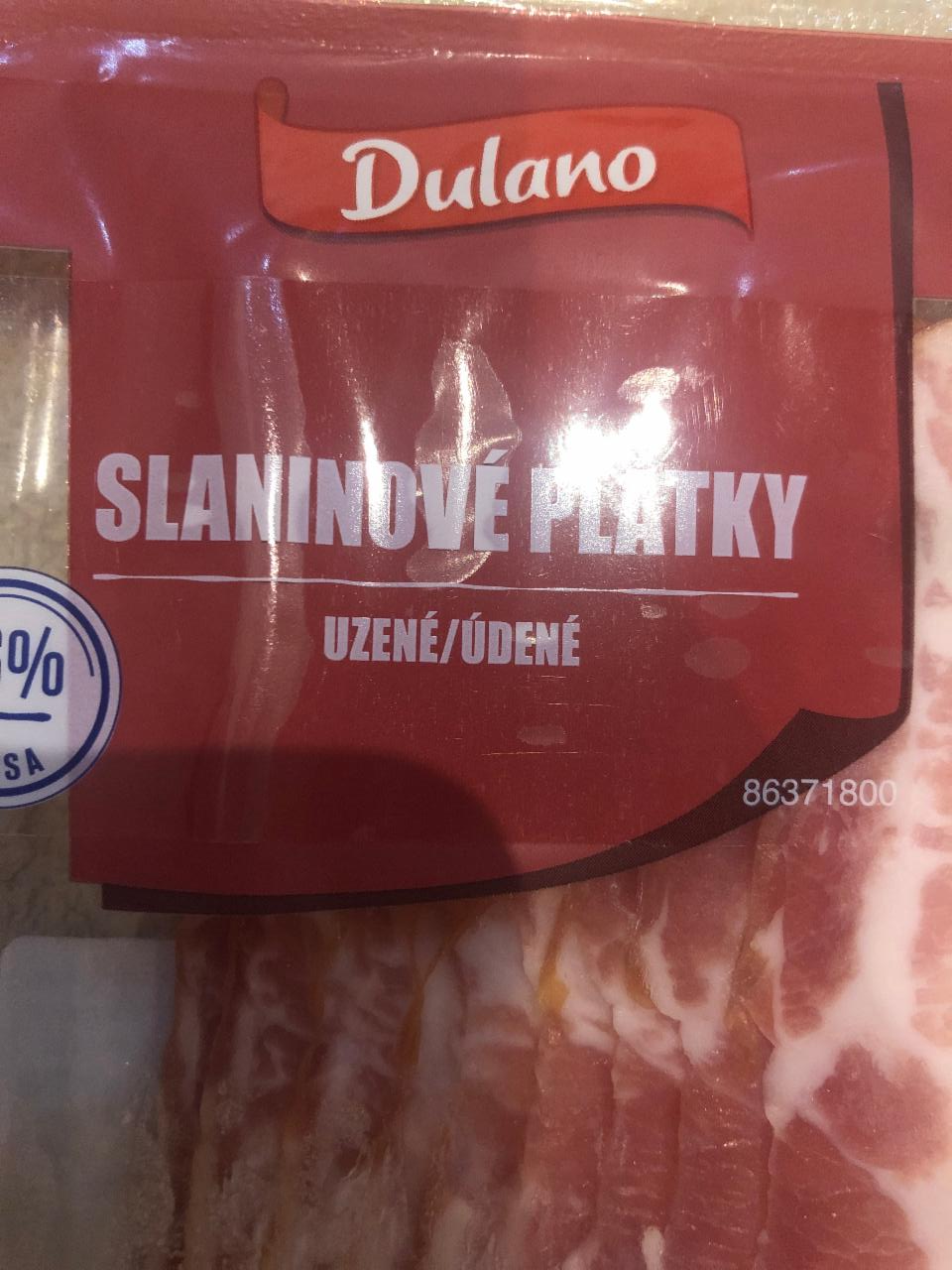 Fotografie - Delikatesní slanina uzená Dulano