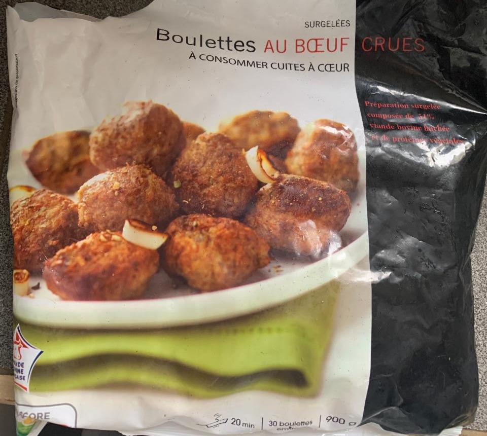 Fotografie - Boulettes au bœuf crues Picard