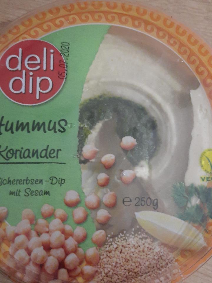 Fotografie - Hummus Koriander