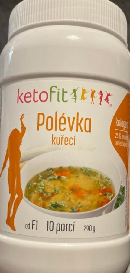 Fotografie - Polévka kuřecí KetoFit