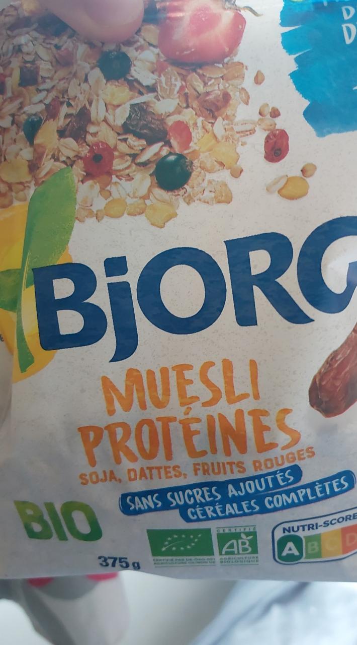 Fotografie - Bio Muesli protéines Bjorg