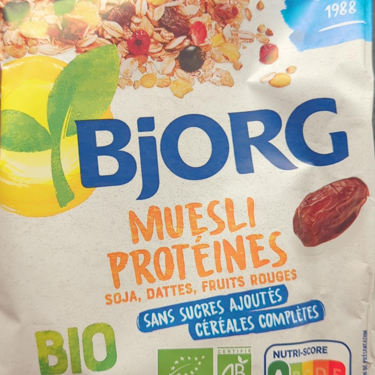 Fotografie - Bio Muesli protéines Bjorg