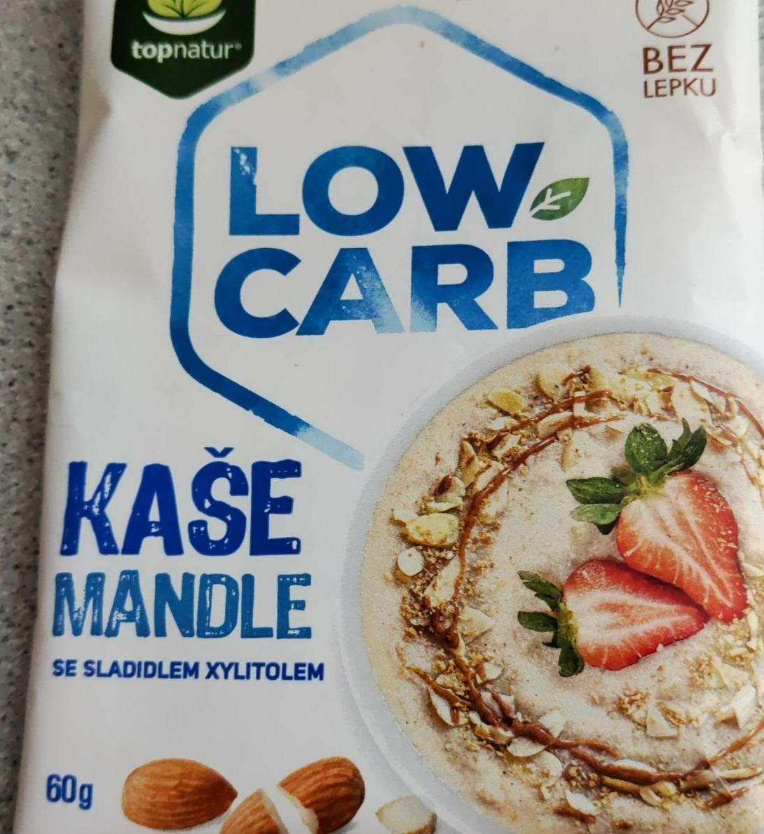 Fotografie - Low Carb Kaše Mandle se sladidlem xylitolem bez lepku Topnatur