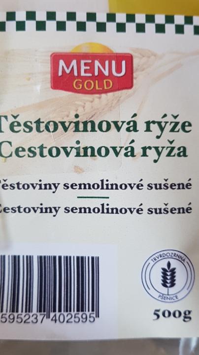 Fotografie - Těstovinová rýže Menu Gold