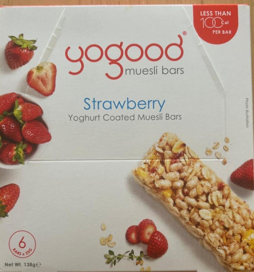 Fotografie - Muesli bars Strawberry Yogood